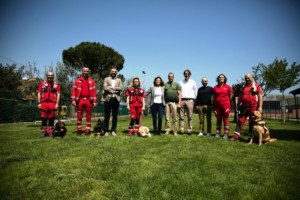 Le unità cinofile delle Croce Rossa potranno addestrarsi al Parco